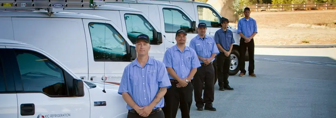 KIC Refrigeration crew ready for Mini Split Repair jobs across Kendall